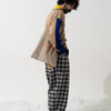 CORDUROY TOTE / beige