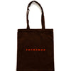 CORDUROY TOTE / dark brown