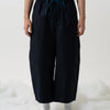 SNAP CORDUROY PANTS / amber & ivory