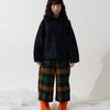 SNAP CORDUROY PANTS / amber & ivory