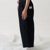 SNAP CORDUROY PANTS / amber & ivory