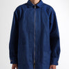 DENIM ZIP-UP SHIRT