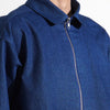 DENIM ZIP-UP SHIRT