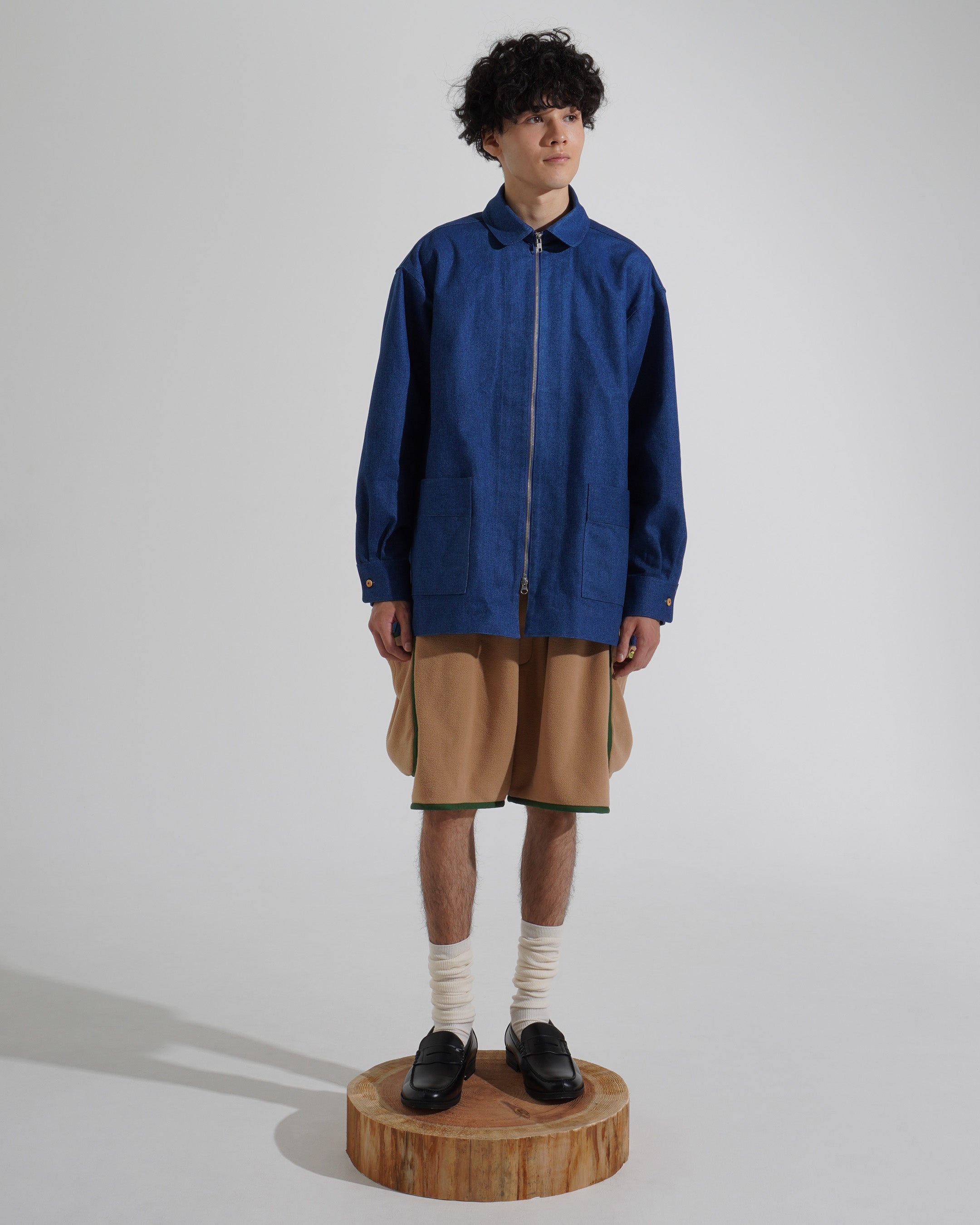 DENIM ZIP-UP SHIRT｜TUCKSHOP（タックショップ）公式オンラインストア