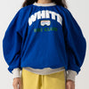 CORDUROY OVERSHIRT / off white & blue
