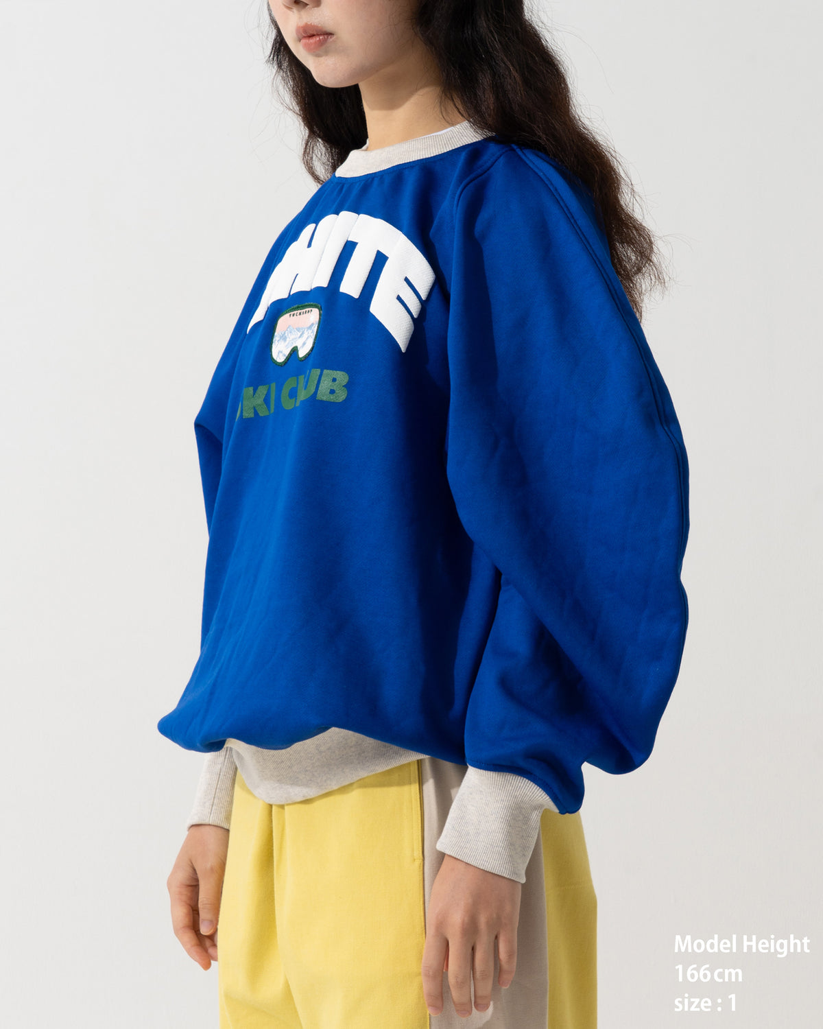 CORDUROY OVERSHIRT / off white & blue
