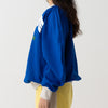 CORDUROY OVERSHIRT / off white & blue