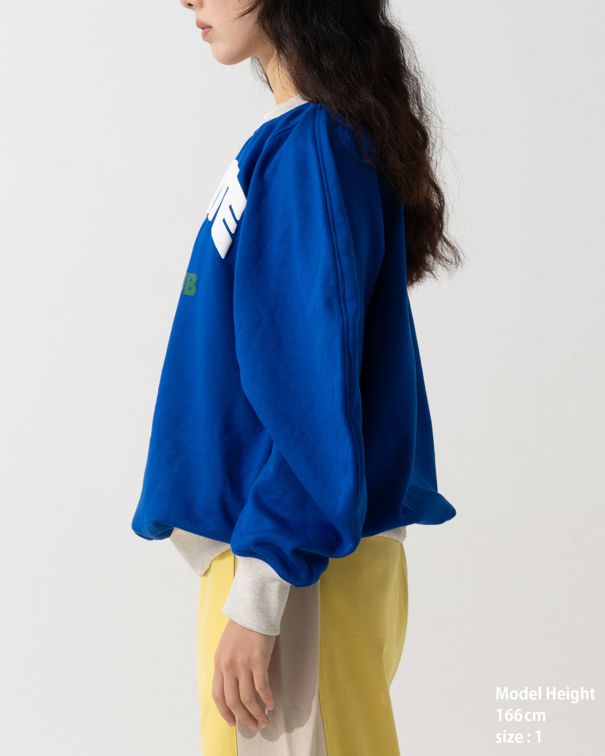 CORDUROY OVERSHIRT / off white & blue