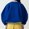 CORDUROY OVERSHIRT / off white & blue