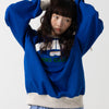 CORDUROY OVERSHIRT / off white & blue