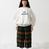 CORDUROY OVERSHIRT / off white & blue