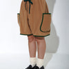 FLEECE PIPING SHORTS