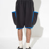 FLEECE PIPING SHORTS