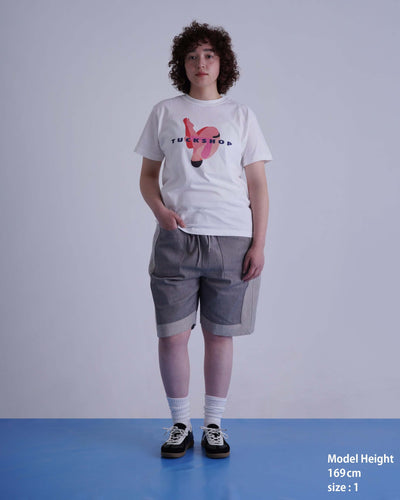 HARDWOOD SHORTS / gray