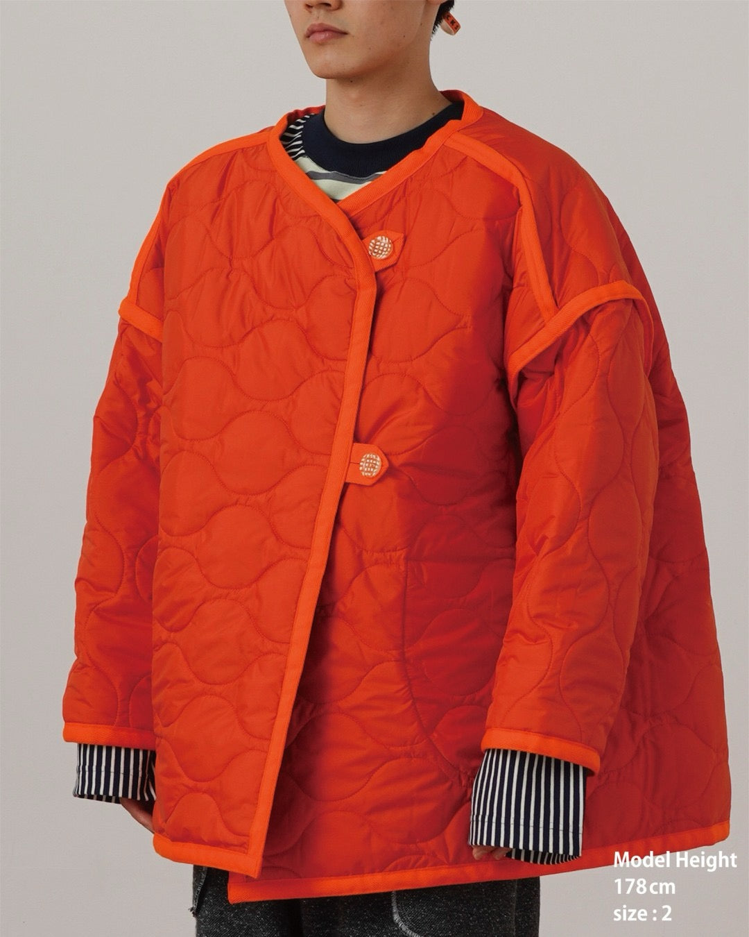 CORDUROY QUILTED JACKET