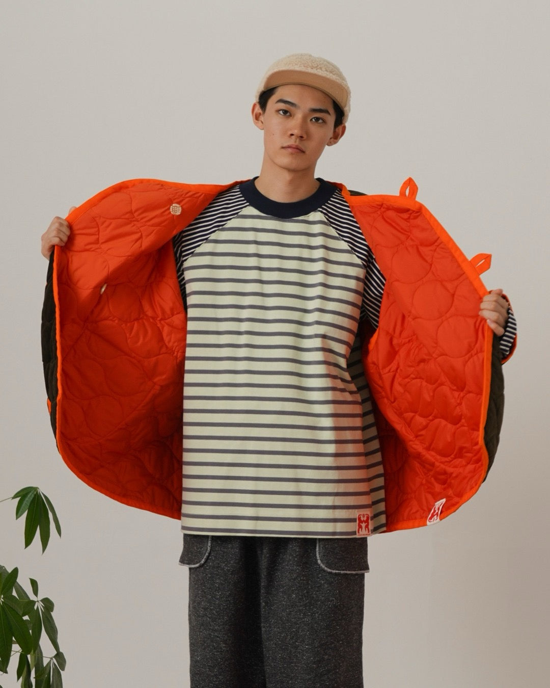 CORDUROY QUILTED JACKET