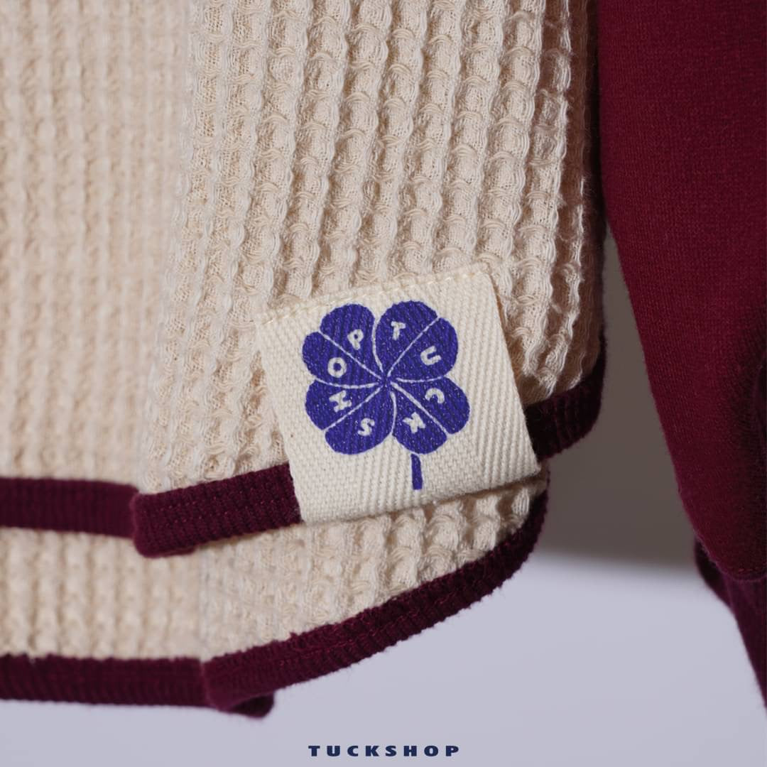 WAFFLE PULLOVER