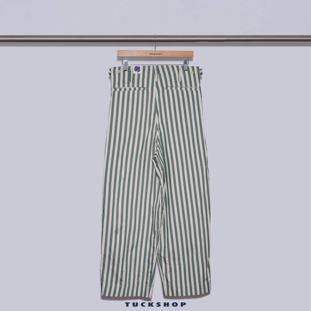 TUCKED TROUSERS