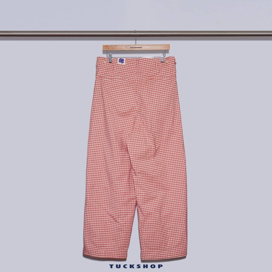 TUCKED TROUSERS
