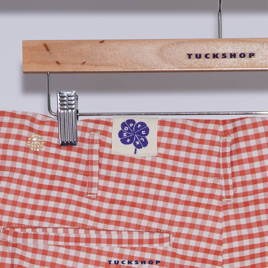 TUCKED TROUSERS