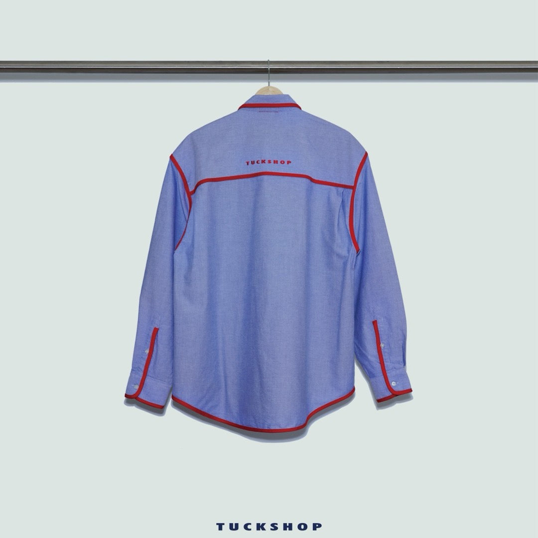 PIPING LONG SLEEVE SHIRT
