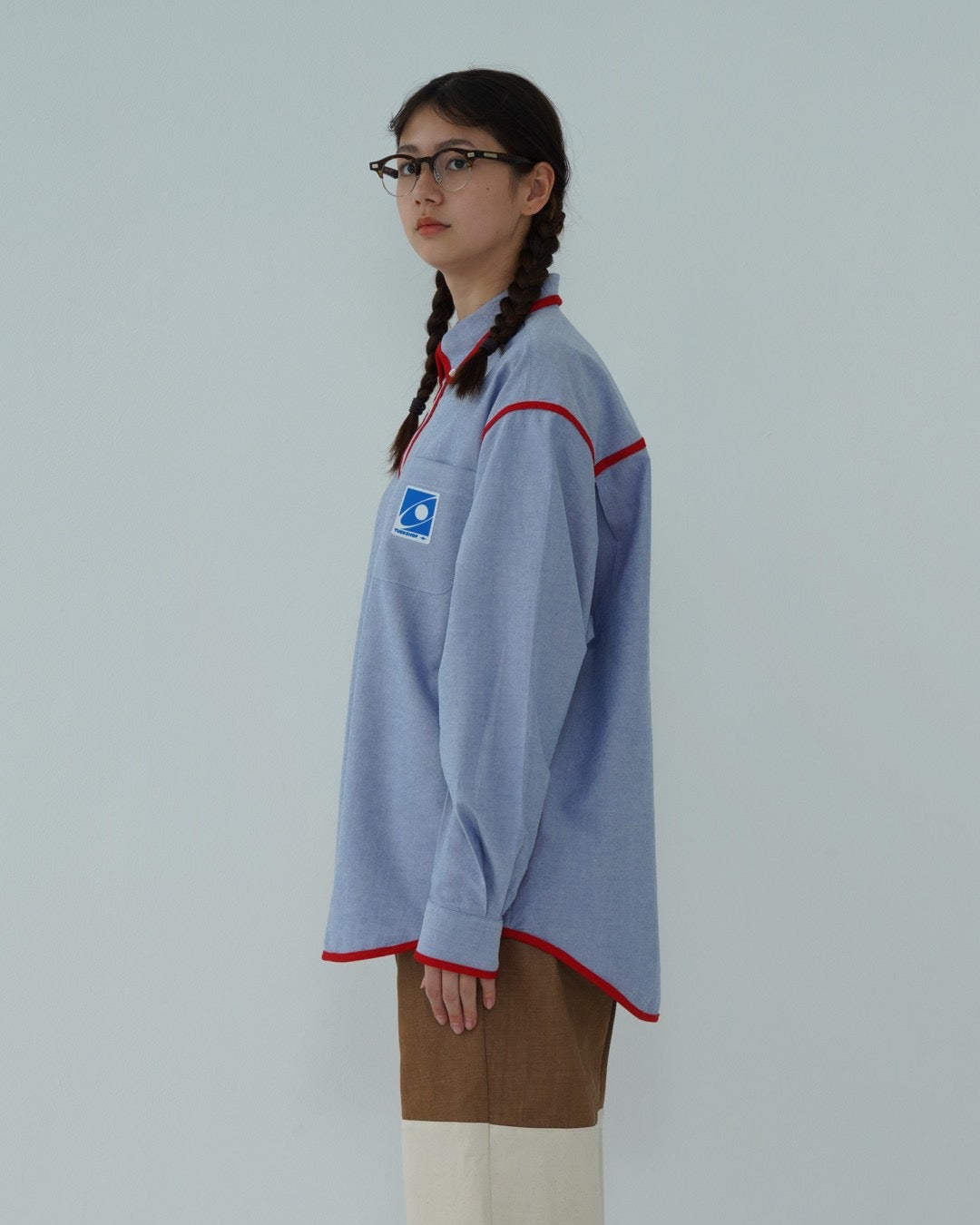 PIPING LONG SLEEVE SHIRT