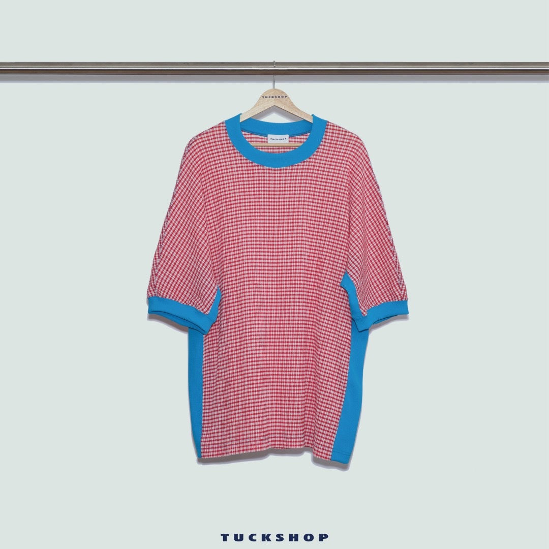 CHECK SHORT SLEEVE T-SHIRT