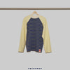MULTICOLOR STRIPED LONG SLEEVE T-SHIRT