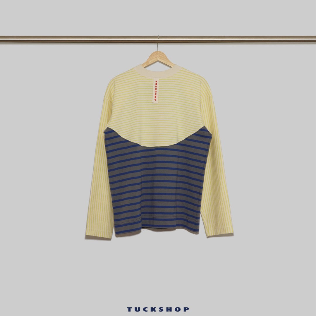 MULTICOLOR STRIPED LONG SLEEVE T-SHIRT