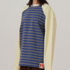 MULTICOLOR STRIPED LONG SLEEVE T-SHIRT