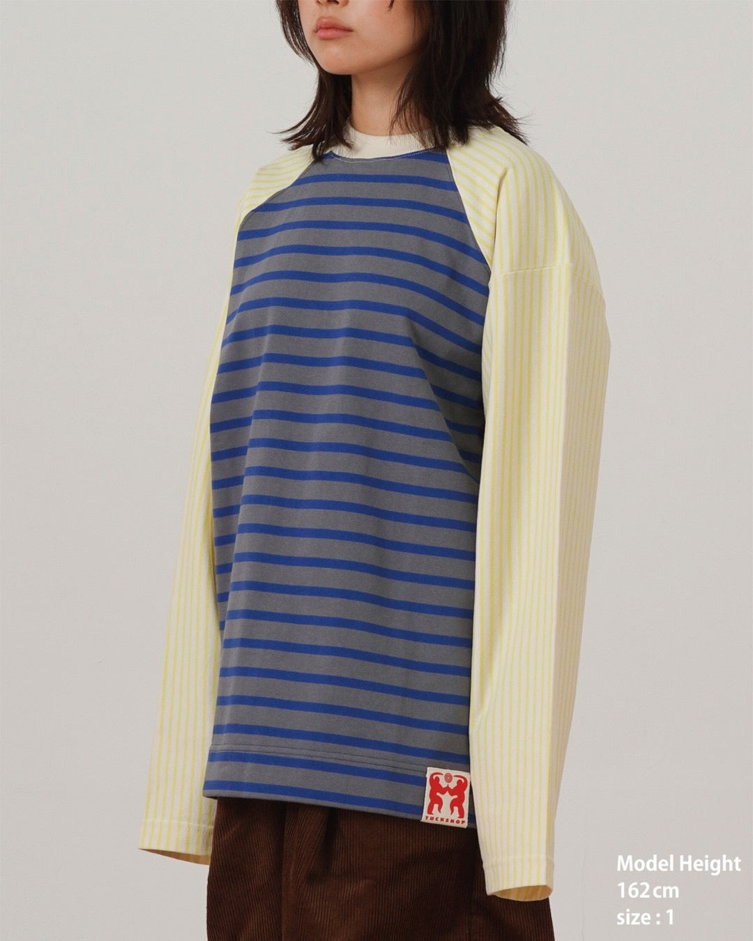 MULTICOLOR STRIPED LONG SLEEVE T-SHIRT