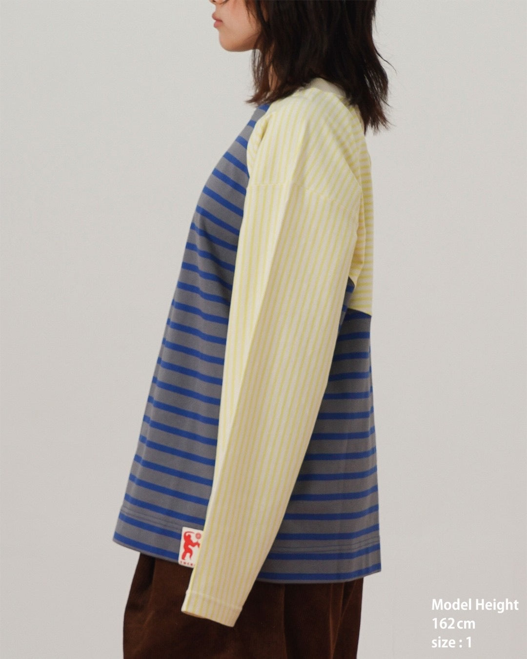 MULTICOLOR STRIPED LONG SLEEVE T-SHIRT