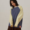 MULTICOLOR STRIPED LONG SLEEVE T-SHIRT