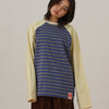 MULTICOLOR STRIPED LONG SLEEVE T-SHIRT