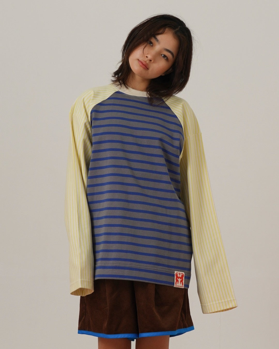 MULTICOLOR STRIPED LONG SLEEVE T-SHIRT