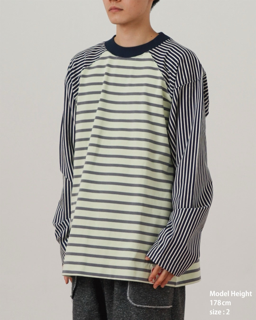 MULTICOLOR STRIPED LONG SLEEVE T-SHIRT｜TUCKSHOP 公式