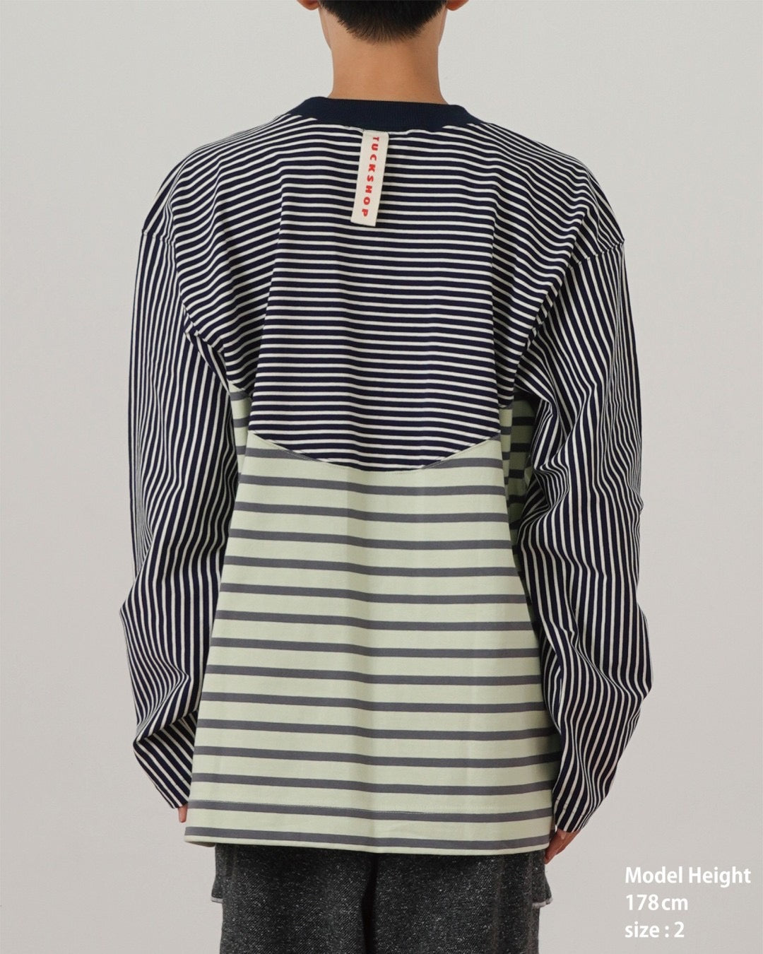 MULTICOLOR STRIPED LONG SLEEVE T-SHIRT｜TUCKSHOP 公式