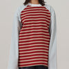 MULTICOLOR STRIPED LONG SLEEVE T-SHIRT