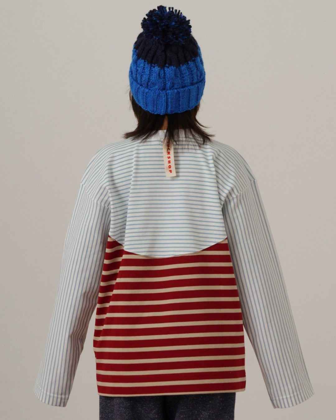 MULTICOLOR STRIPED LONG SLEEVE T-SHIRT