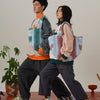 TIE DYE SHOULDER TOTE