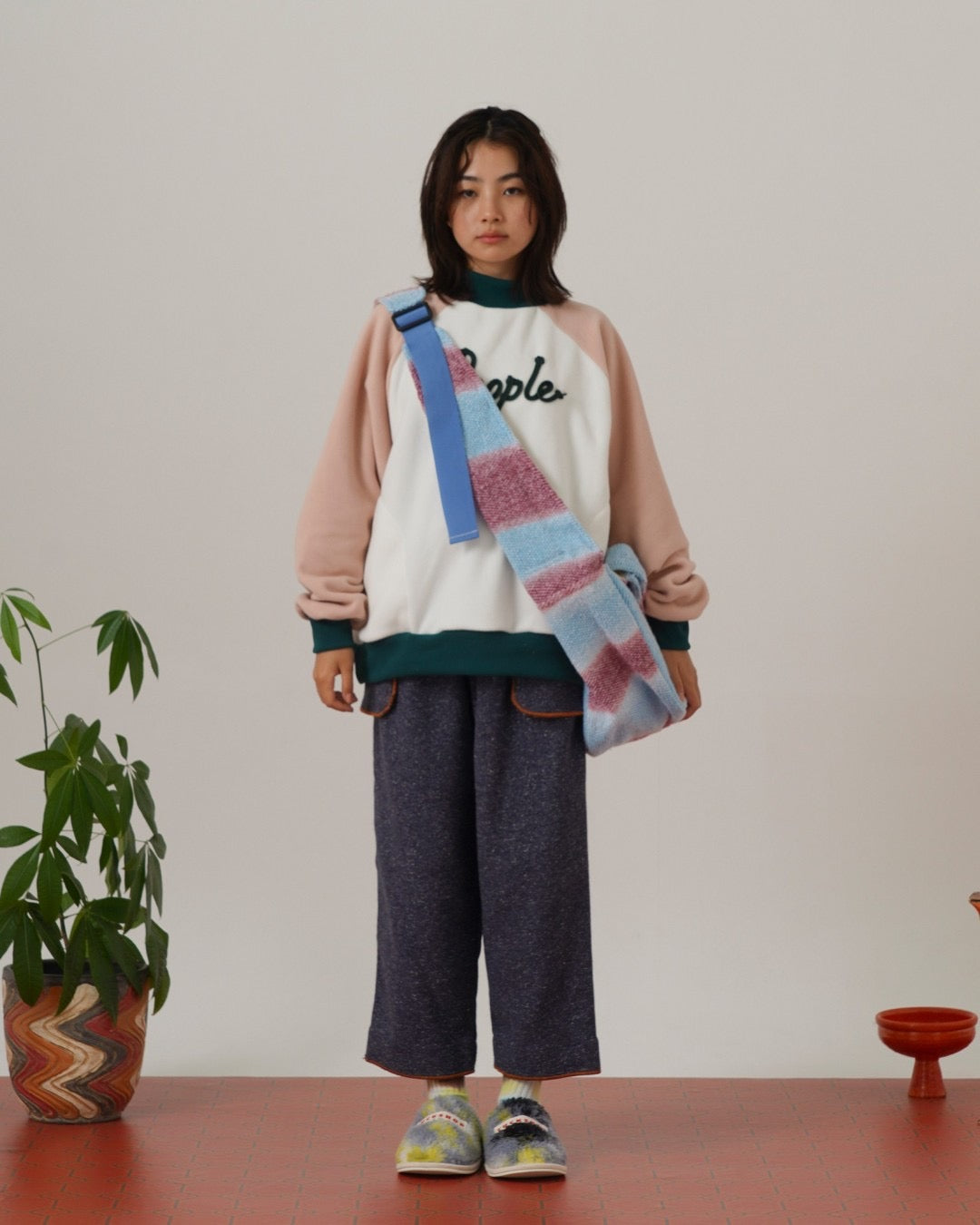 TIE DYE SHOULDER TOTE