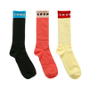 JACQUARD LOGO SOCKS