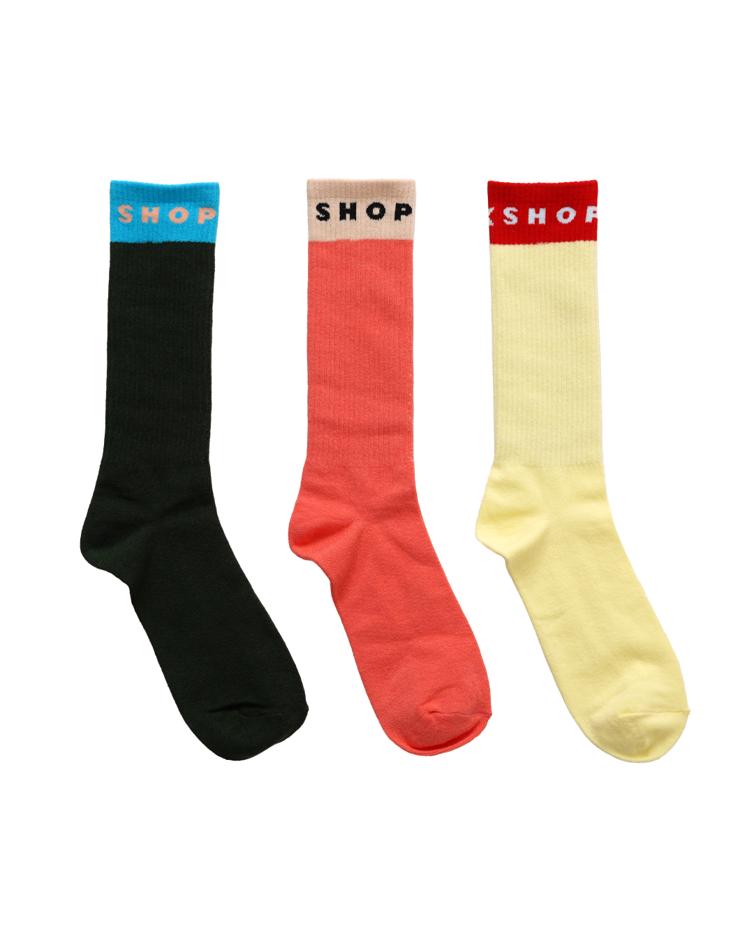 JACQUARD LOGO SOCKS
