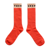 JACQUARD LOGO SOCKS