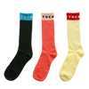 JACQUARD LOGO SOCKS