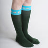 JACQUARD LOGO SOCKS