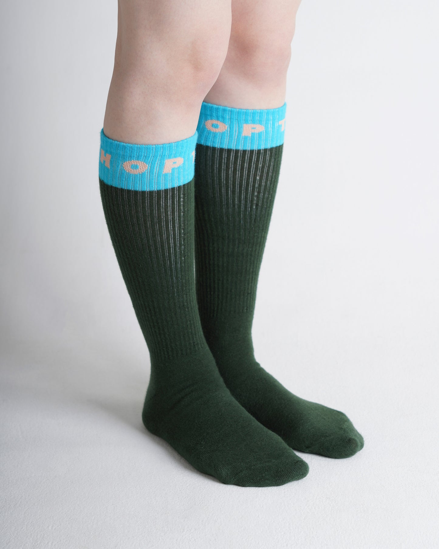 JACQUARD LOGO SOCKS