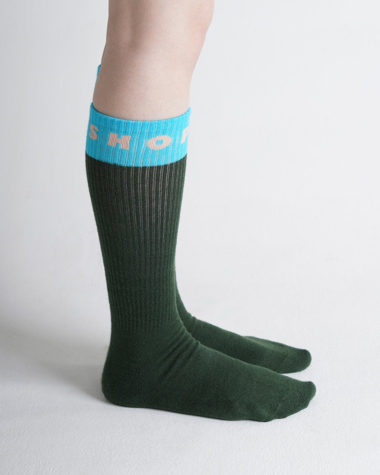 JACQUARD LOGO SOCKS