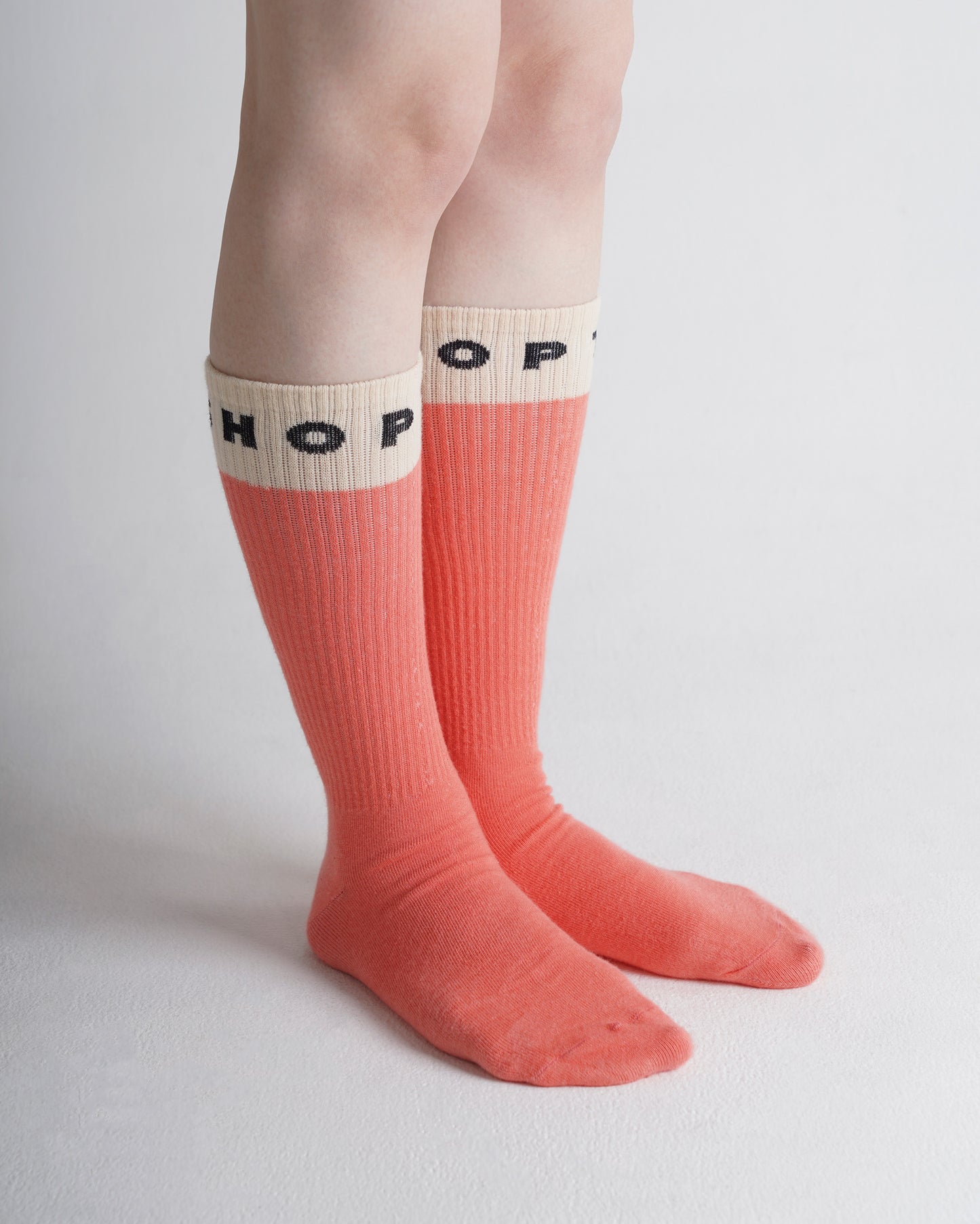 JACQUARD LOGO SOCKS