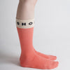 JACQUARD LOGO SOCKS